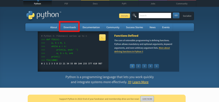 파이썬(Python IDLE) 다운로드 간단한 설치 방법!!!