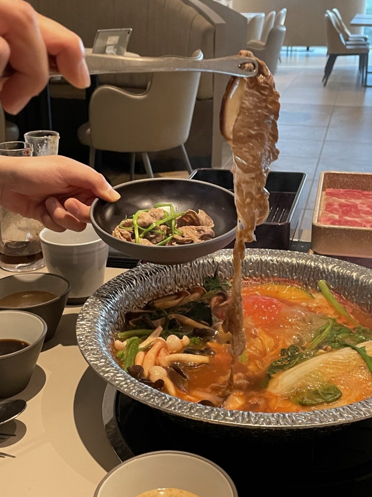  [고터맛집] 고급진 강남 프리미엄 무한리필 샤브샤브 : 모던샤브하우스