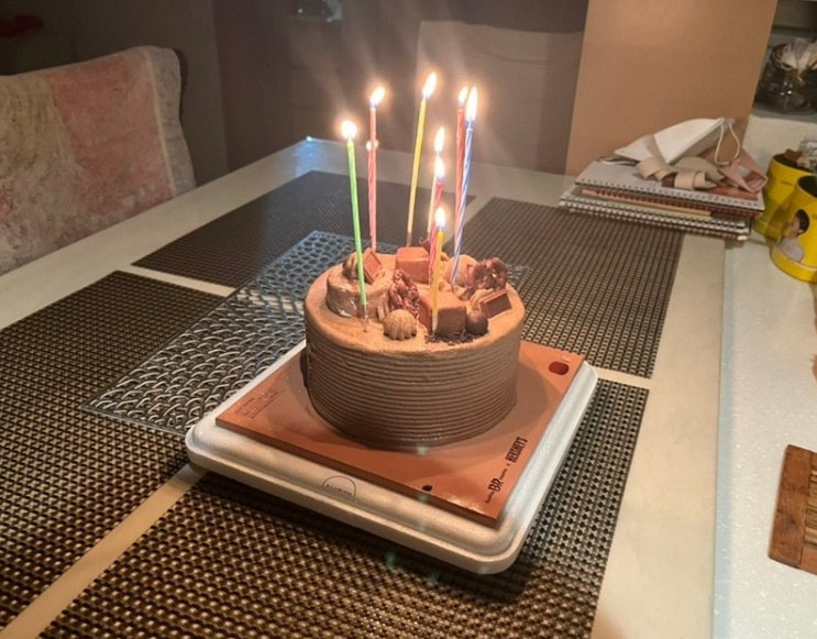  베스킨라빈스 크리스마스 케이크, 신메뉴 허쉬 초콜릿 프레첼 케이크 솔직 후기!