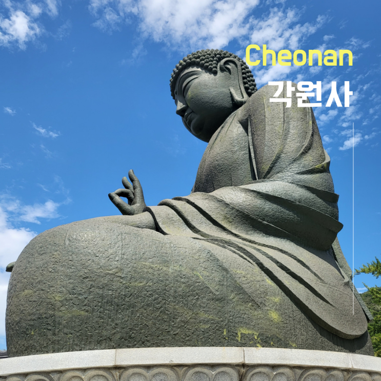  [충남 천안 가볼만한 곳] 조계종사찰 각원사 대웅보전, 청동아미타불상