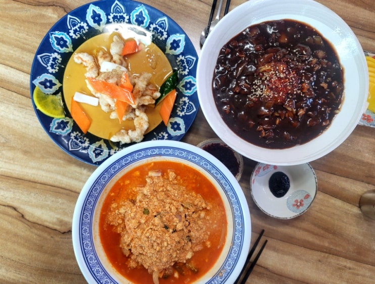  구미 선기동 맛집, 비룡짬뽕(봉곡동 중화요리, 알탕 짬뽕, 짜장면, 탕수육)