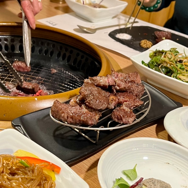  수지 성복동 소고기 맛집, 용인 풍경한우