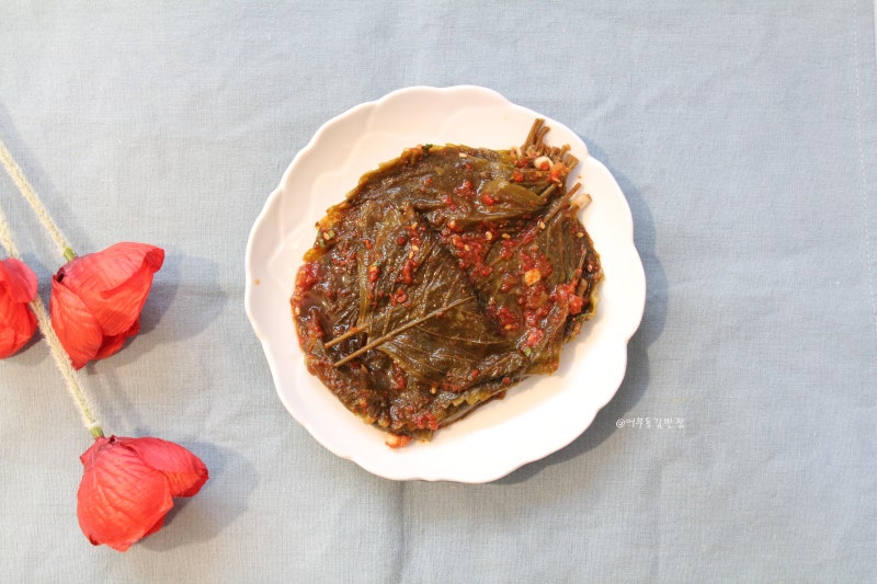 단풍 깻잎김치 만드는 법 깻잎김치 레시피 저장음식 밑반찬