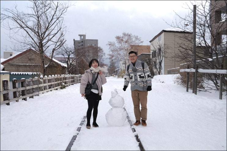 [홋카이도 오타루 12월 여행] 삿포로역에서 오타루 꿀팁대방출 & 영화의 한장면같은 오타루 풍경 with 후지 X100V