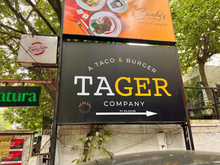  The cafe expected to be improved. 고든 램지로 빙의하게 한 타코 & 버거 카페 첸나이 Tager.