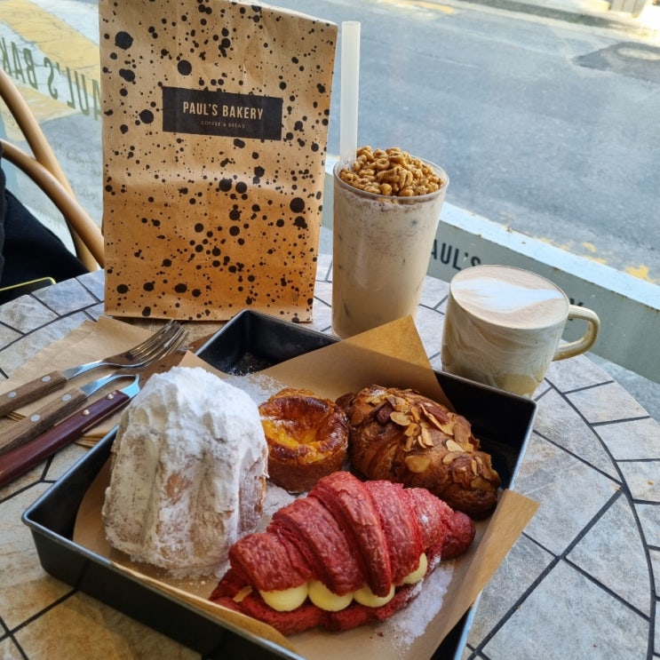 전주객리단길카페 다양한 크로와상맛집  폴스베이커리