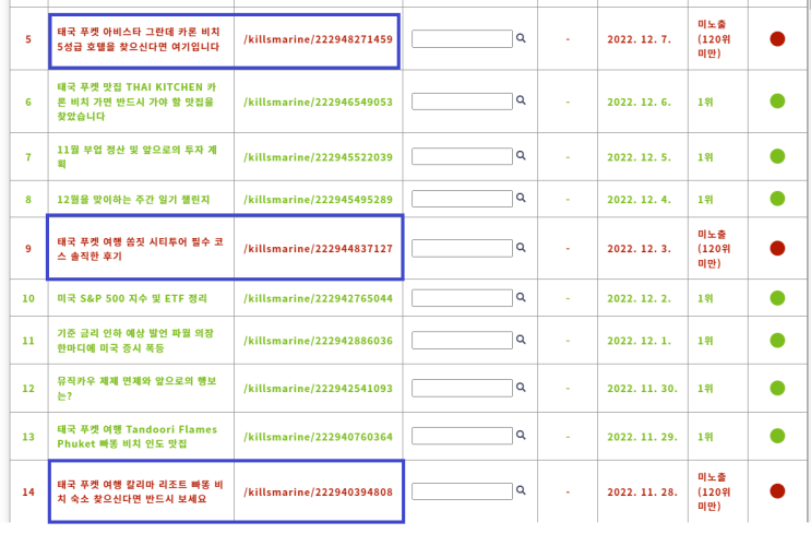  블로그 게시글 누락 힘이 빠지는군요...
