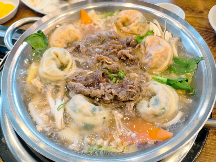  [인천] 청라 맛집 추천! 해미루  불고기 만두전골