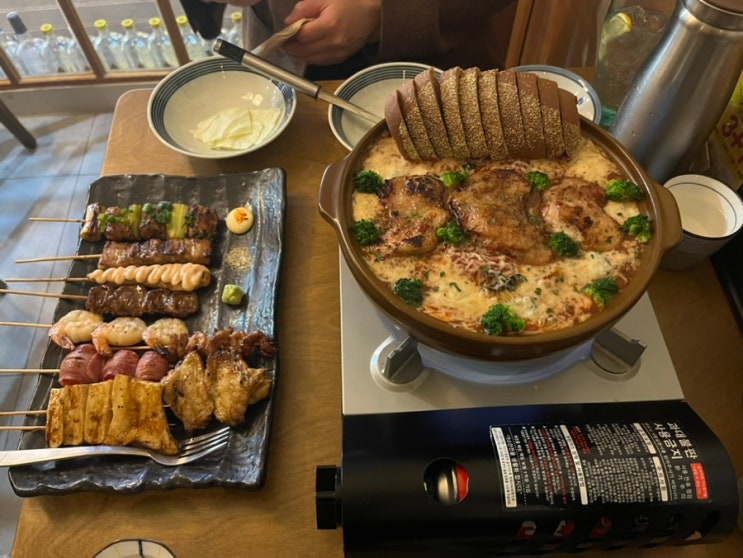 천안 불당동 맛집 이자카야 | 모둠꼬치와 가라아케, 나베가 맛있는 <비요리>에서 하이볼 한잔하러 재방문했습니다!
