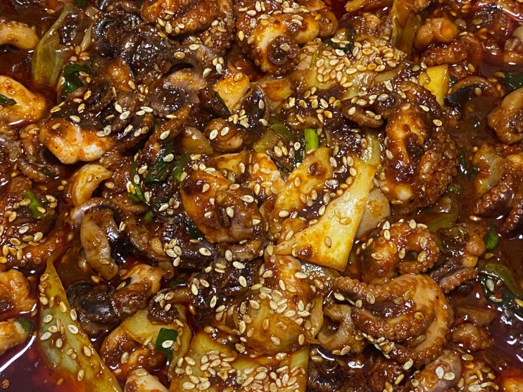 [김해 배달 맛집] 불향 가득 맛집 쭈꾸미본색 삼계점 내돈내먹 찐후기