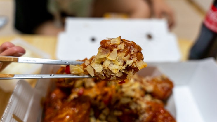  호식이두마리치킨 신메뉴 타코마요 치킨, 레몬크림탕슈 추천 :: 배달음식 리뷰 후기