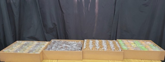  강남파이낸스센터 에 있는 회사에 간식납품을 했답니다/박스케이터링/다과케이터링/회의다과/직원복지/직원간식