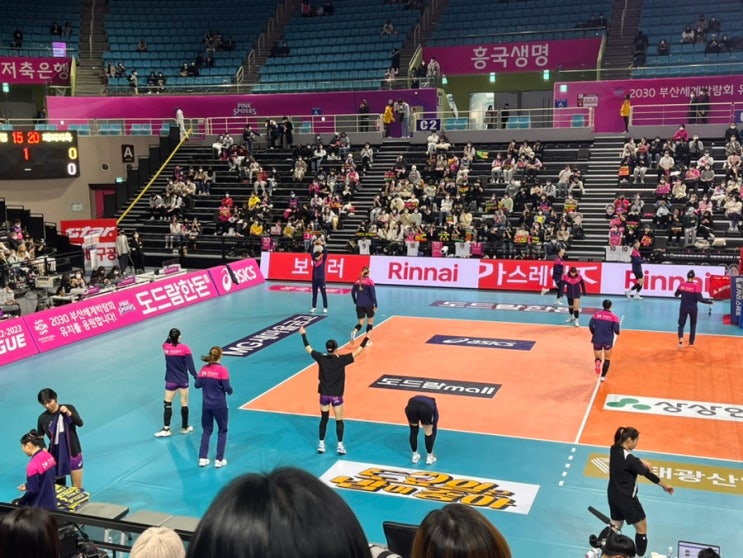  2년 만에 이룬 버킷 리스트, 식빵 언니 경기 관람!