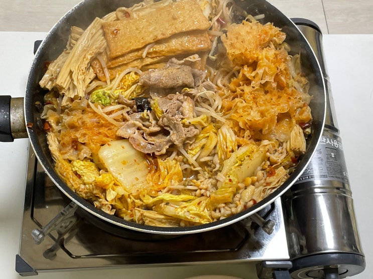  집에서 간단하게 맛있는 마라탕 만들기( 하이디라오 마라탕 소스 )