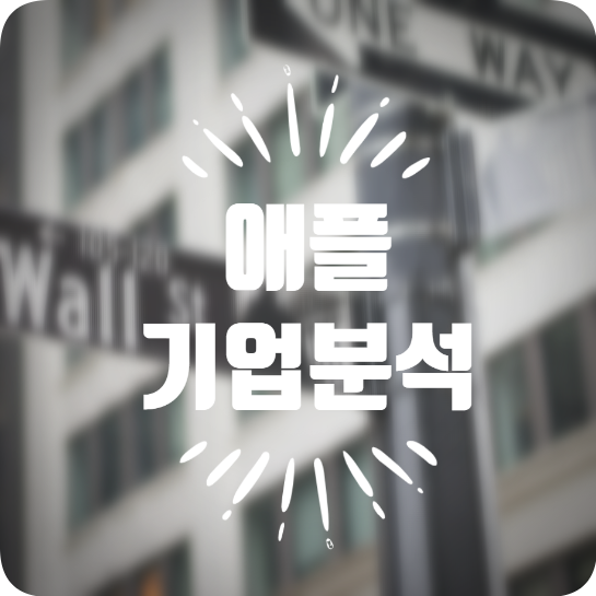  [기업 분석] 어딘가 모르게 살짝 불안해 보이는 애플(Apple)