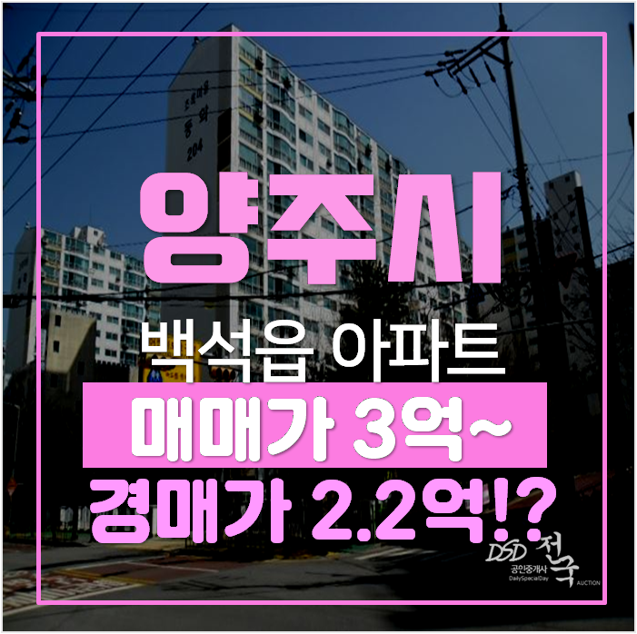 양주아파트경매 백석읍 동화 초록마을2단지 아파트 45평형 2억대 ! 양주아파트경매 백석읍 동화 초록마을2단지 아파트 45평형 2억대 !