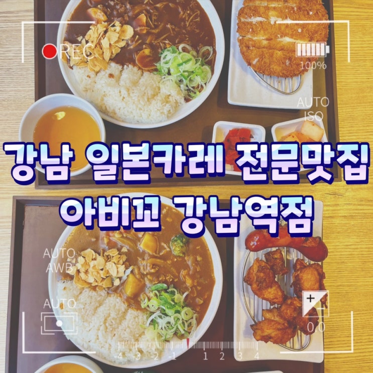  강남 일본카레 전문 맛집 / 아비꼬 강남역점 점심추천