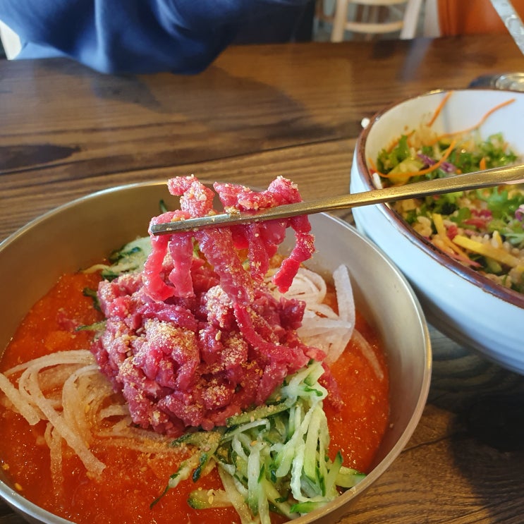  [경주 한우육회 맛집] 하누가물애 먹어보니 육회비빔밥 맛집