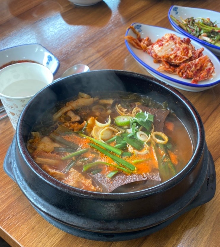  안산 이동 맛집 울엄마양평해장국에서 선지해장국 먹은 후기