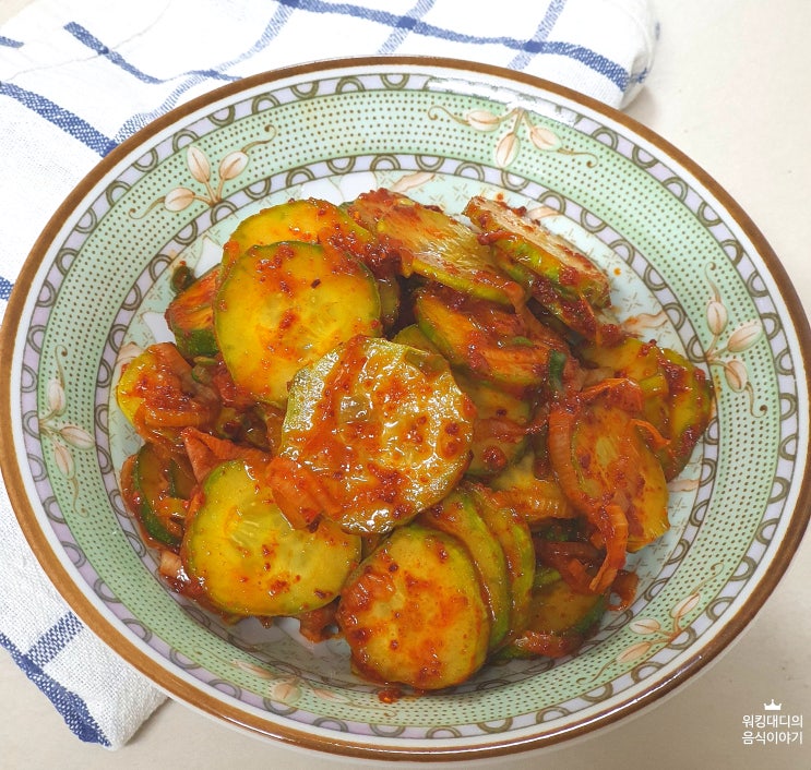  백종원 오이 초무침 초간단 오이무침 만드는 법 백선생 황금 레시피