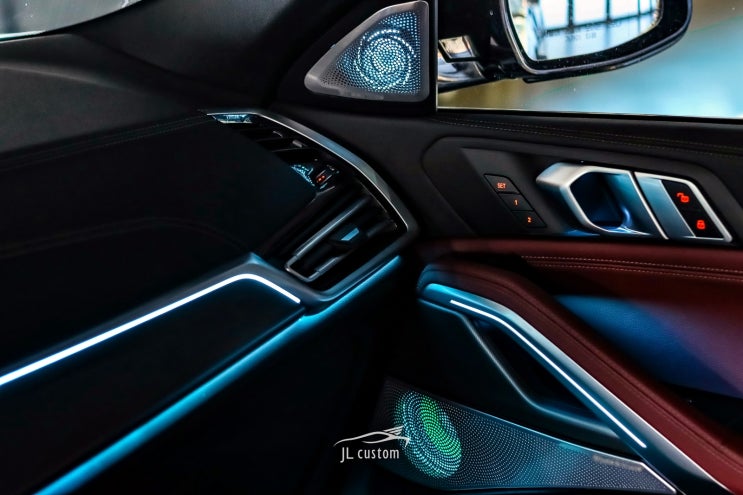  BMW x6 여전히 인기가 가장 많은 실내 인테리어 튜닝.