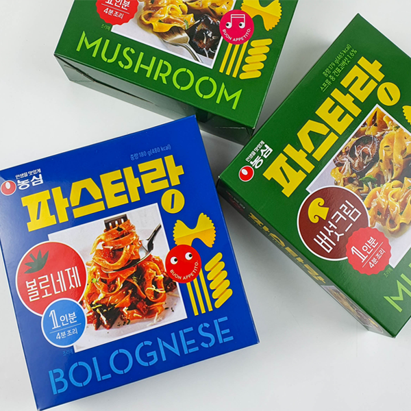 초간단 파스타 농심 파스타랑 볼로네제 버섯크림 맛 후기