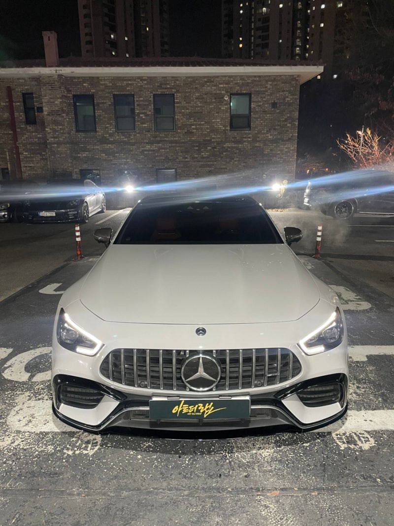 성남 판교 분당구 / 라이트그레이랩핑 / AMG GT