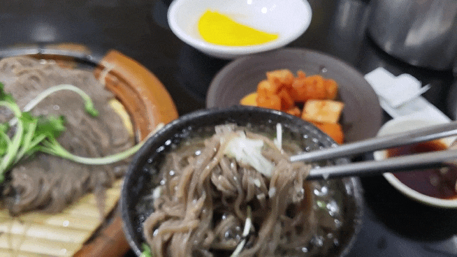  [솔직리뷰] 그 집 - 메밀 국수로 특허 받은 판교 찐 맛집