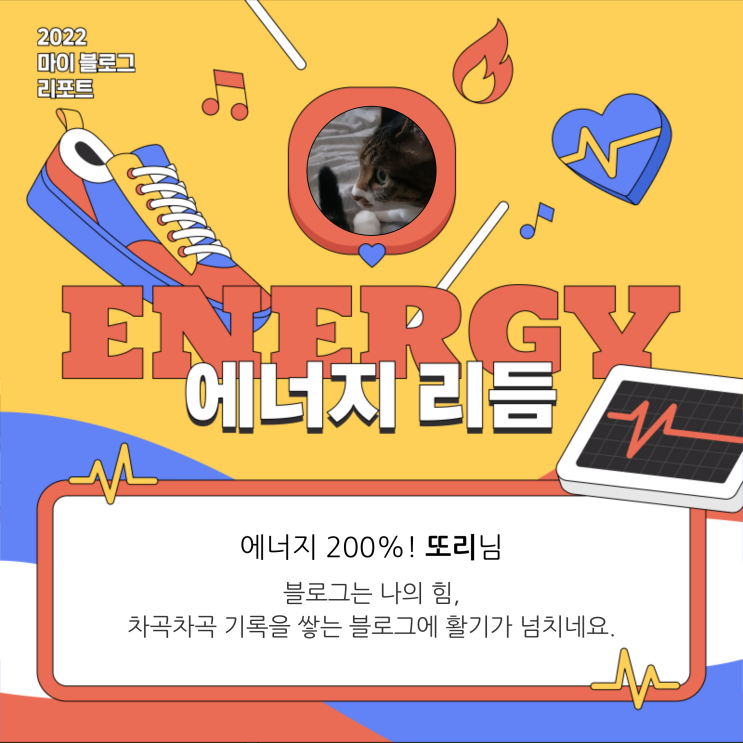 [2022 마이 블로그 리포트] 올해 활동 데이터로 알아보는 2022 나의 블로그 리듬