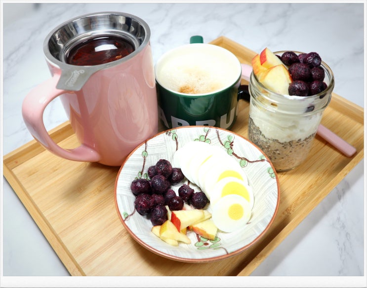  BreakFast - 오버나이트 오트밀 c 든든한 아침식사