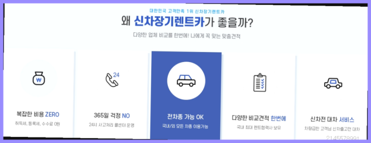  차량장기렌트 ? 신차장기렌트카/운용리스 대기없는 이번달 특가 프로모션은?  확실합니다