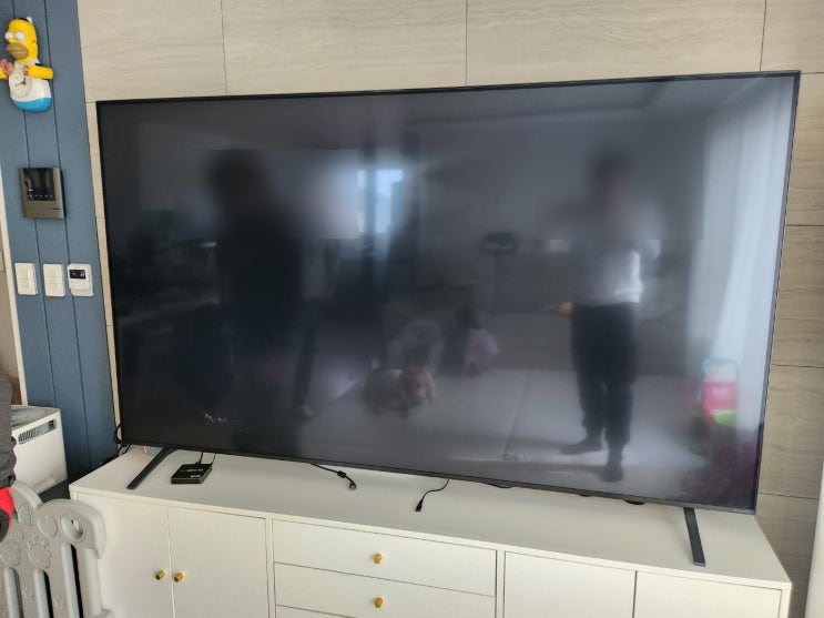  출장수리업체 TV 깨진 화면 수리 LG 86NANO90 양천구 목동