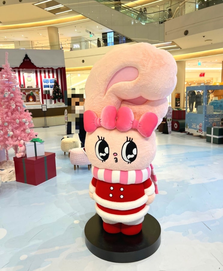  귀염둥이 에스더버니 스노우팩토리 팝업스토어 방문! 영등포 타임스퀘어