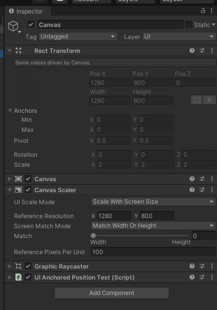[Unity] UI 개발 필수 개념 AnchoredPosition : 네이버 블로그