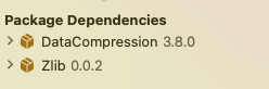  iOS Zlib compress Data