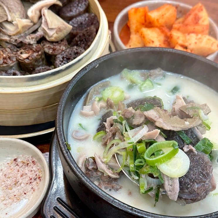  인천 남동구 순대국 무봉리순대국 소래산 맛집