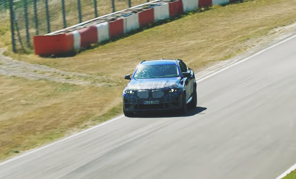  2023 BMW X6 M 스파이샷과 영상