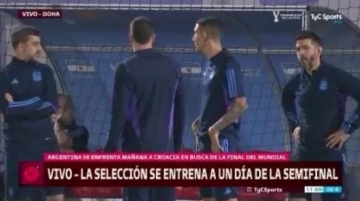 [TyC Sports] 로드리고 데 파울, 앙헬 디 마리아 이상 無