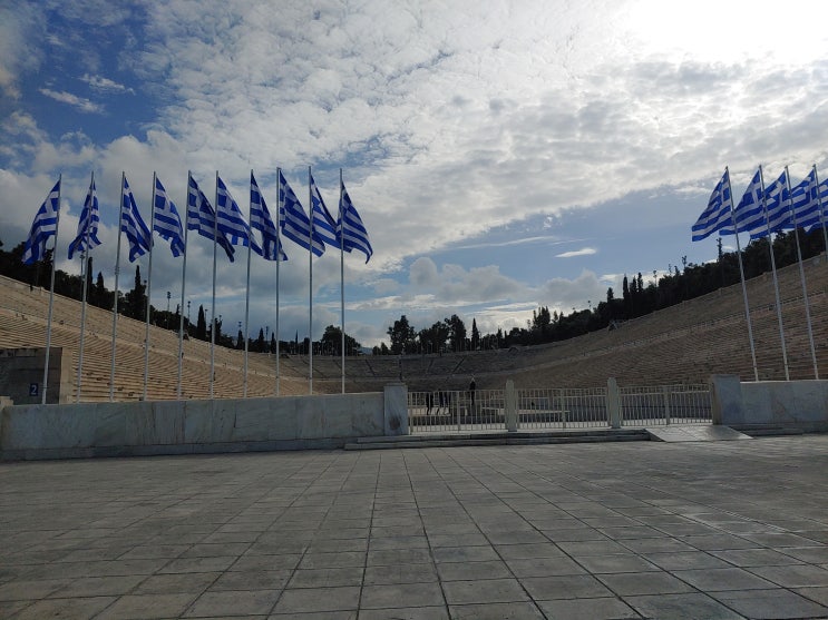그리스, 튀르키예(터키) 패키지여행 : 2일차 (아테네 :  올림픽 스타디움 -&gt; 파나티나이코 경기장)