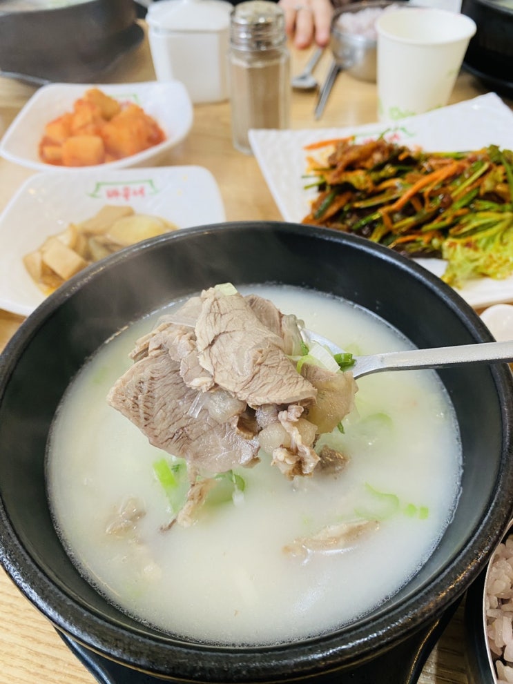  [성수 낙낙 화양사거리 맛집] 바우네나주곰탕 수육무침 직장인 점심 추천 | 영업시간·웨이팅 내돈내산 후기
