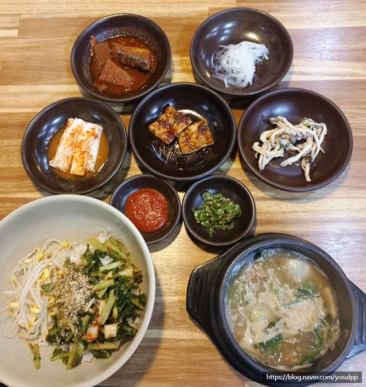 신촌식당 열무비빔밥 서울 신촌이 아니어라