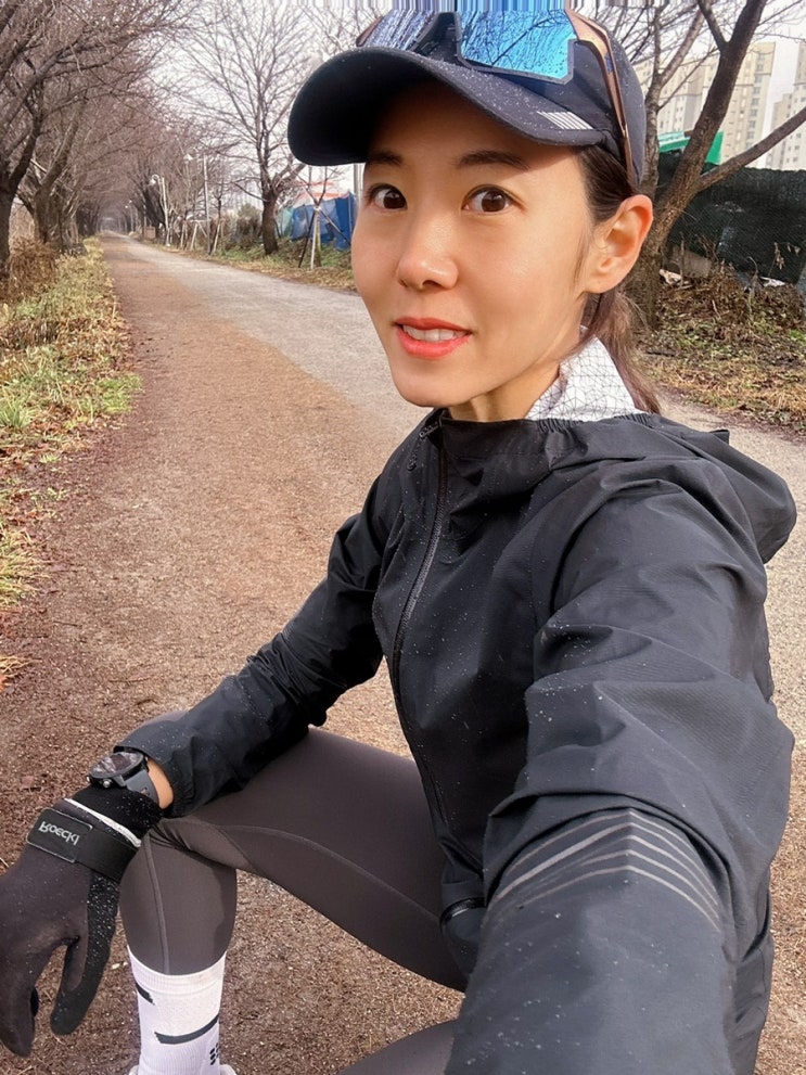  오늘의 달리기 수원 황구지천 벚꽃길