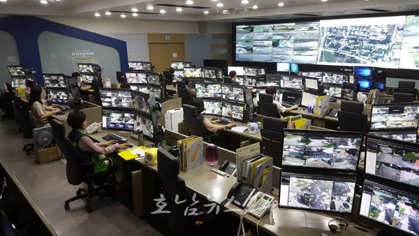  광주광역시 CCTV통합관제센터, ‘잠들지 않는 감시자’ 365일 24시간 모니터링
