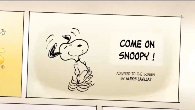 리얼학습일기 - 피너츠 PEANUTS - Ep.01 Come on, snoopy! | 이리온, 스누피! #1214