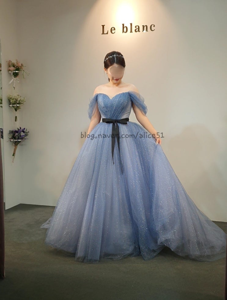 르블랑 드레스 촬영가봉 후기