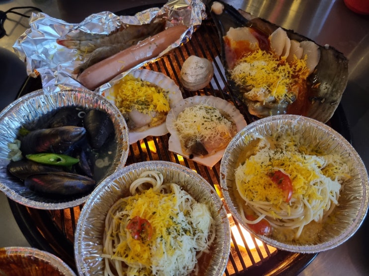  신림 맛집 하와이조개, 가성비 조개구이 콜키지프리