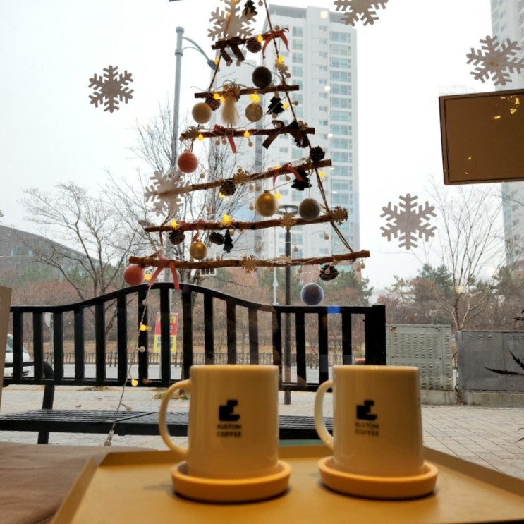  커스텀커피 KUSTOM COFFEE, 송도타임스페이스 인생라떼 카페