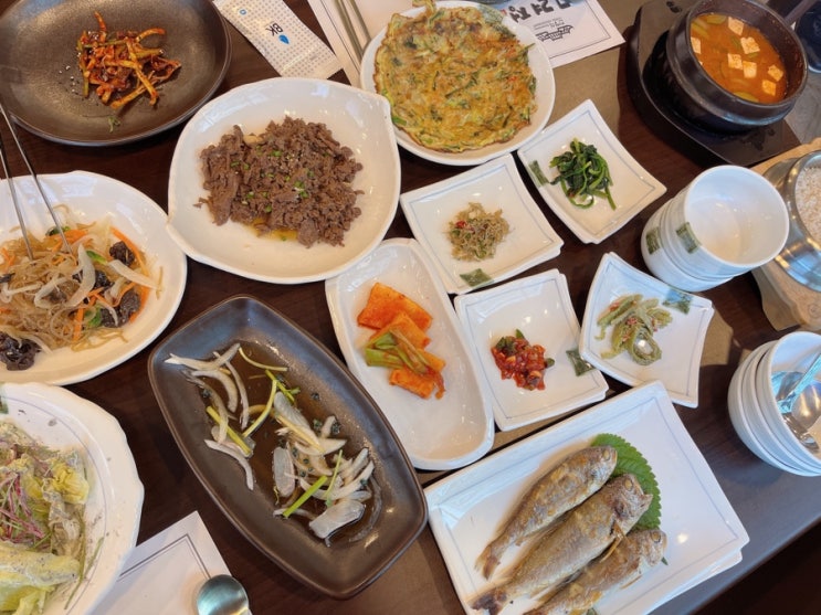  관평동 한정식 우리동네에도 한정식 식당이! 관평동 주차편한 한정식 식당 고려정 평일 점심 특선 19000