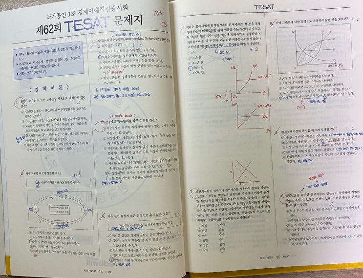  [광고 X] 2주 안에 테셋(TESAT) 1급 합격하기! / 독학 후기