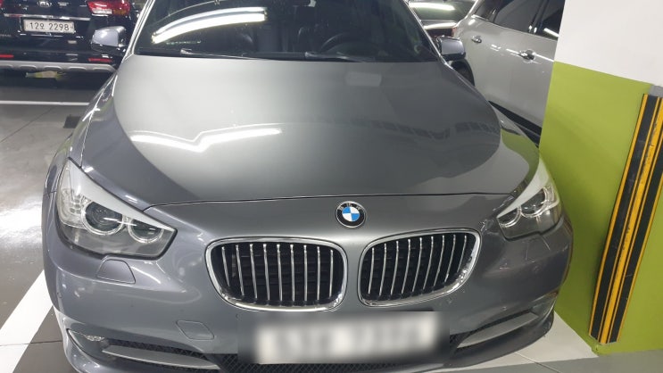  BMW 530d[5GT] 배터리 부산 용호동에서 agm자동차밧데리로 교체